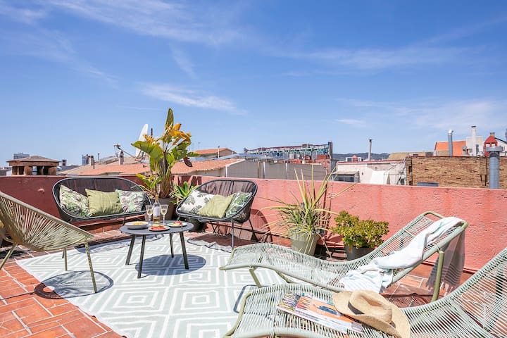 Chic Penthouse in the center with private terrace