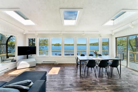 Lakefront | Hot Tub, Dock, Fire Pit | 1hr NYC