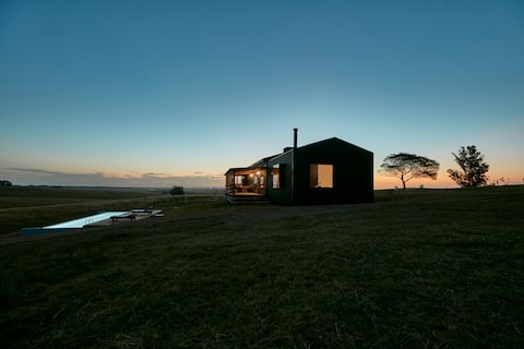 Designer retreat in Garzon, landscape and nature.