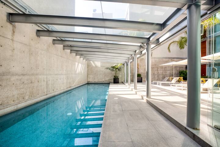 Rooftop w/Mega Views+Pool | Refined Stay w/Balcony gallery image 2