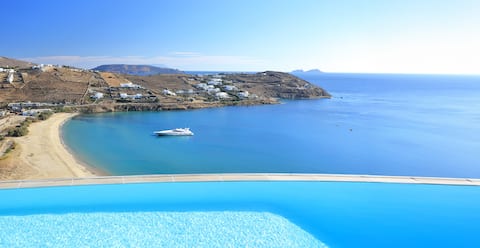 Luxury Beach Villa Santa Barbara Kalo Livadi