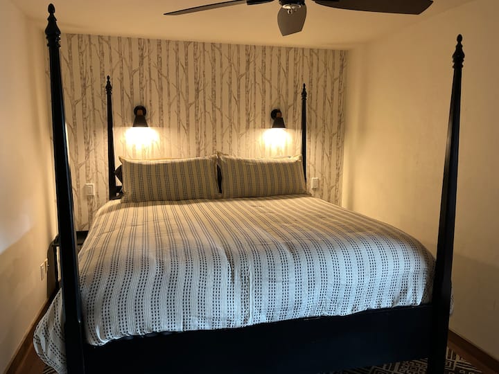 Bedroom 2:  Lower level bedroom with king bed ~ UPDATED PHOTO