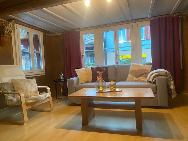 Cosy Apartment In Heritage Protected Swiss Chalet - Wilderswil