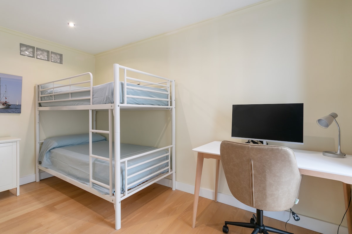 Dormitorio 3, literas