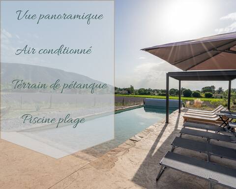 Mas Provençal incredible view and 10 pax pool