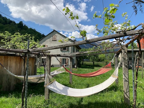rural home in the Ticino countryside