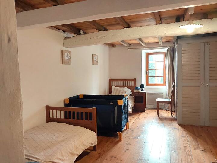 Tournesol 3 lits simples