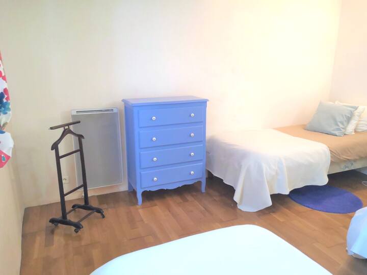 Pastel -  3 lits simples