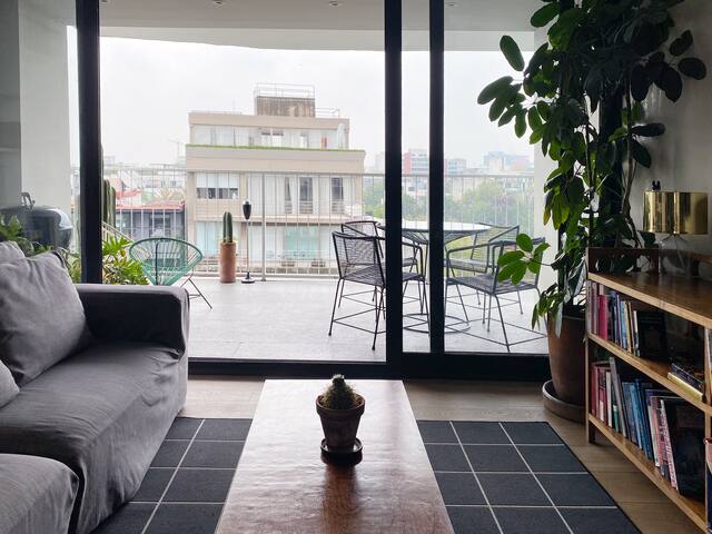 ★Breathtaking Mexican P.H in Condesa with a view! gallery image 5