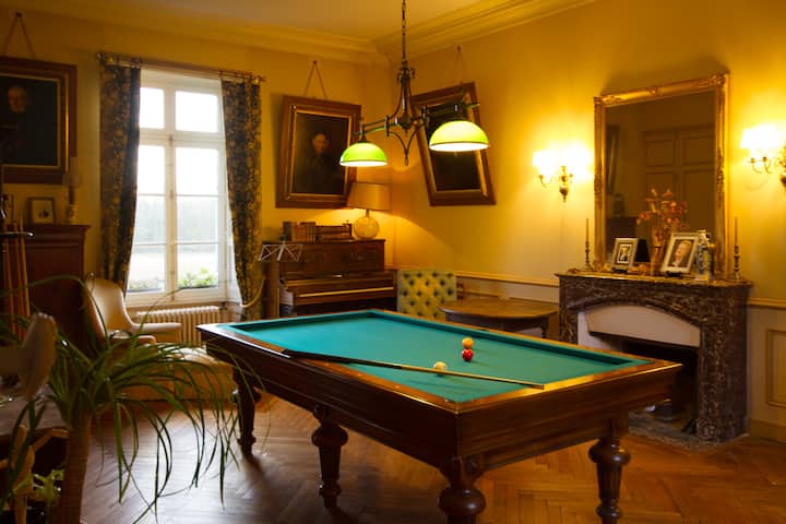 Sud Bretagne, Près Guérande : Chambre Au Château-m - Saint-Molf