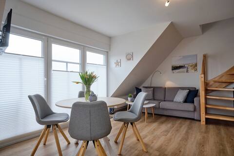 Top Airbnb: Chic apartment in the center of Dornumersiel in Dornum