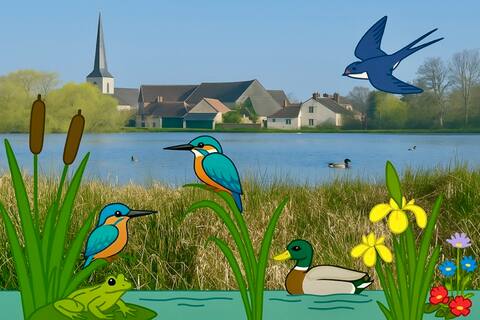 Sologne of the "Bontens" ponds