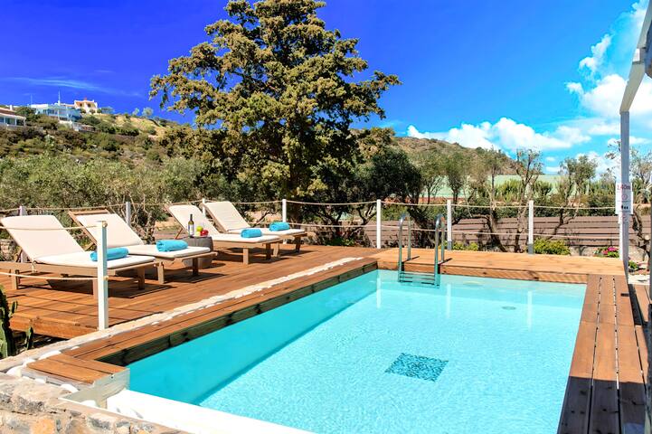 Cretan Lodge Heated Pool