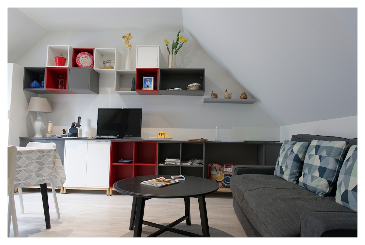 Airbnb performant: 5-min walk to St Goustan harbor à Auray