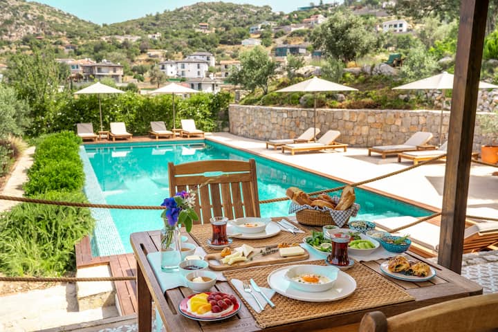 Twin Room Very Close To The Sea In Söğüt Marmaris - Bozburun