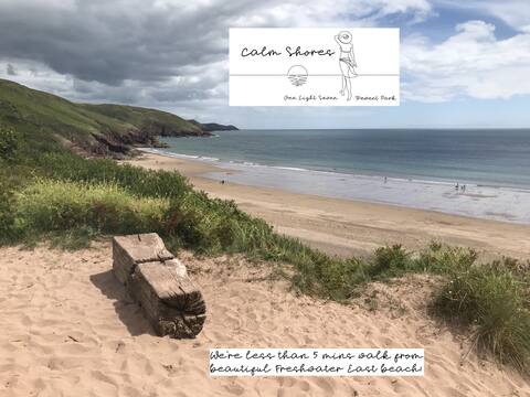 Calm Shores beach retreat – Sky WiFi BBQ cozy pub