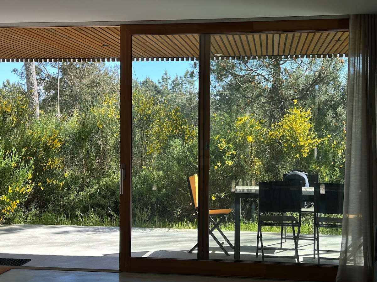 Top Airbnb: Contis Architecture & Nature - La Maison Pinède in Lit Et Mixe