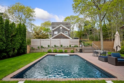 Hamptons Beach House | Salt Water Pool | Hot Tub