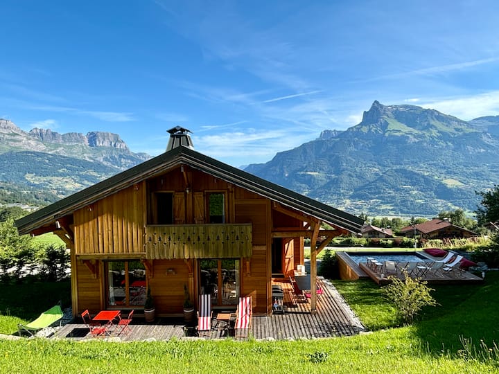 Chalet "La Montagne Magique" Design, Tout Confort. - Combloux