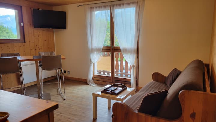 Appartement 2-4 Personnes Vue Mont Blanc - Saint-Gervais-les-Bains