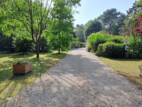 a small chalet in Vendee