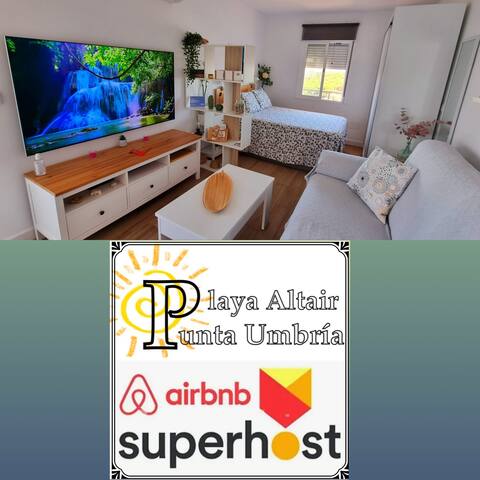 Airbnb con mejor rendimiento: Playa Altair, Punta Umbria, Free private parking en Huelva