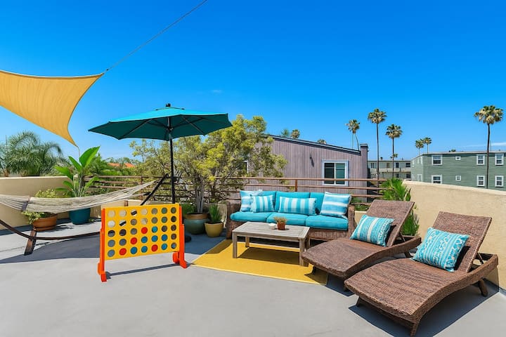 MB 3BR Oceanview Penthouse with HUGE Rooftop decks