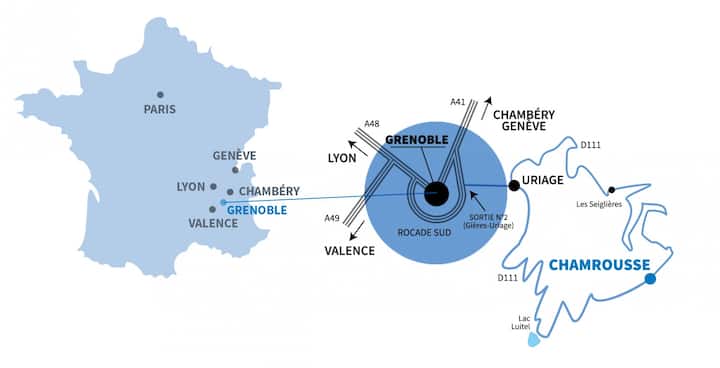 Familial & Wifi & Balcon & 1 Ch & Chamrousse1650 M - Lac Achard