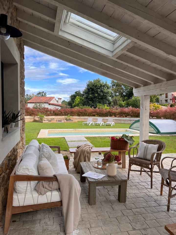 Wishome-cuadra Rehabilitada, Piscina Priv Y Jardin - Cantabria