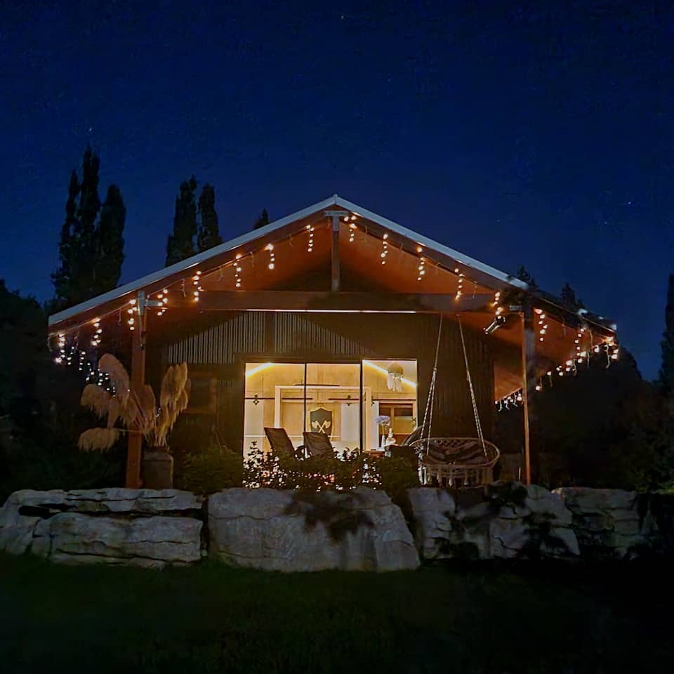 River Song Cabin, under the limestone cliffs, Piopio, Waikato, New Zealand, photo 4 of 10