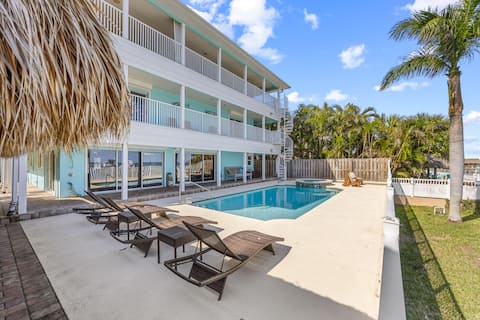 Beautiful 3 Story Home located on the Indian River