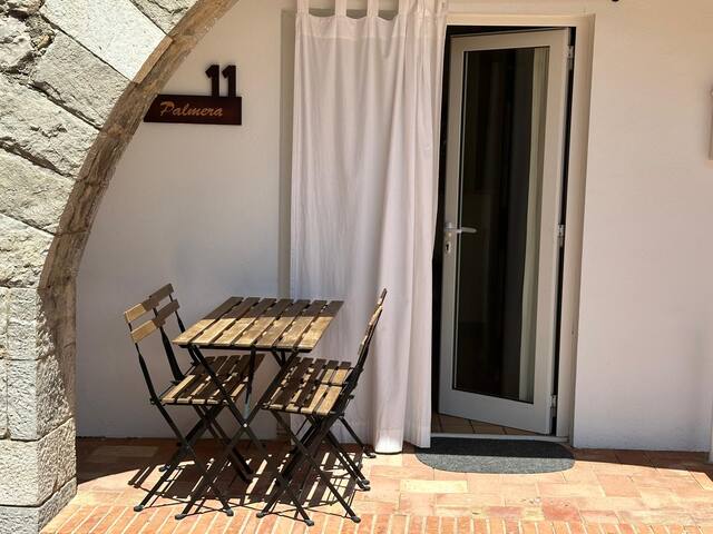 La Palmera 11, Terrace & square views