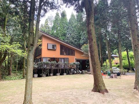 Private Lodge for groups near Aso National Park
