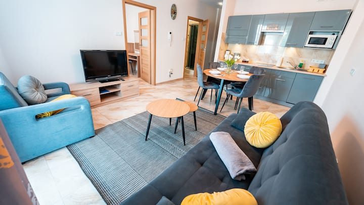 Zielony Zdrój, Apartament A 103 Sun&snow - Krynica-Zdrój
