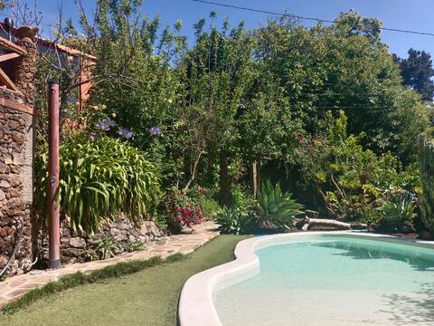 Villa Los Matos, Pool and Garden, Valleseco