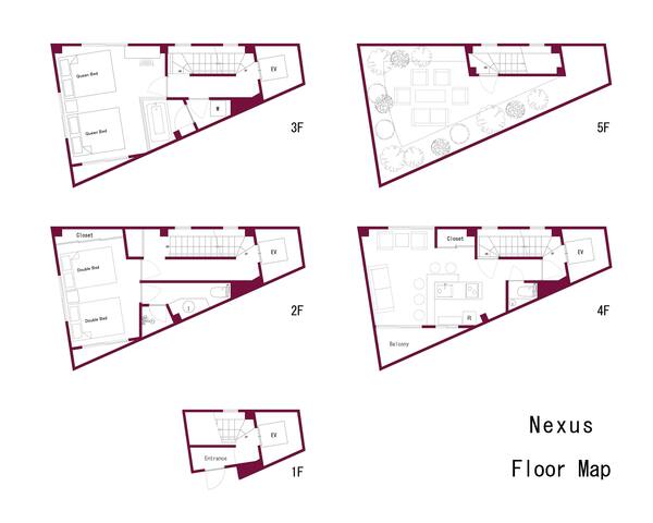 【NEXUS恵比寿】6mins to Ebisu Sta. 5story house・rooftop gallery image 5