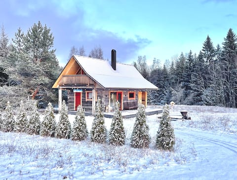 Privat sauna house near Kakerdaja bog with HS WIFI