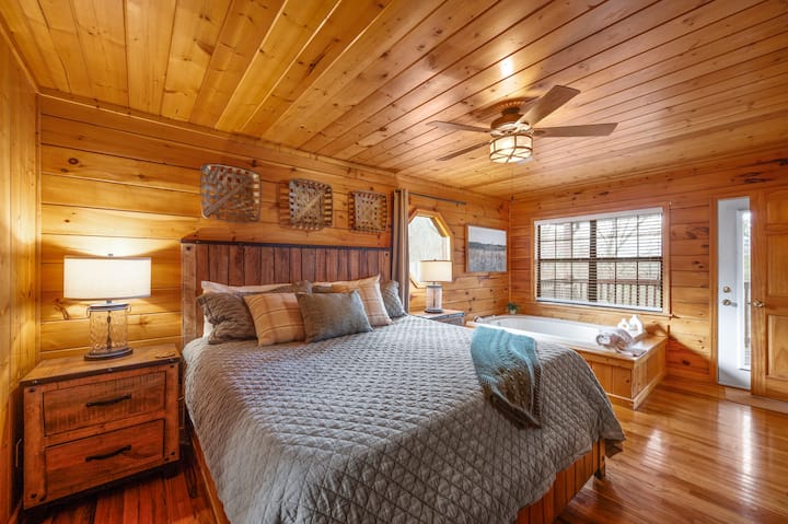 Master bedroom on main floor