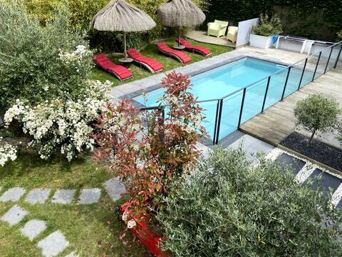 Gite for 6 near Angers, golf, vineyards and castle