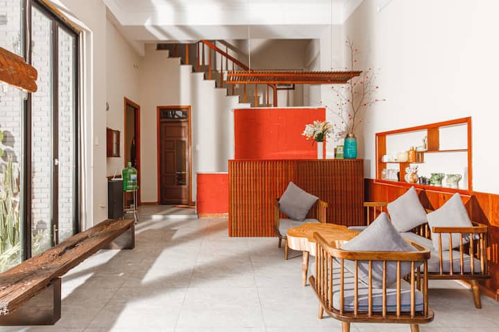 Chacabeach - 7brs Tropical House With Pool & Beach - Da Nang