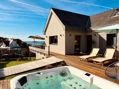 Villa-Cabane - Sea View & Spa