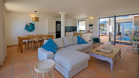 Airbnb con mejor rendimiento: Villa MINEA Private Pool Ocean Views en Pájara