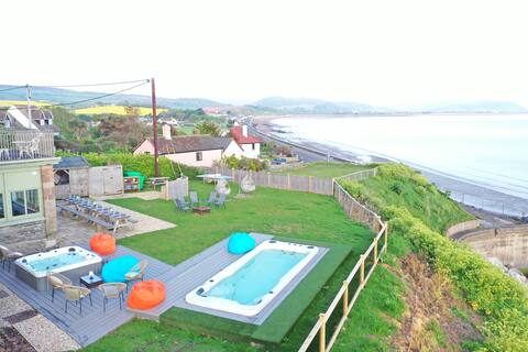 Beachfront-Sleeps 22 (+) hot tub-swim spa - Bar