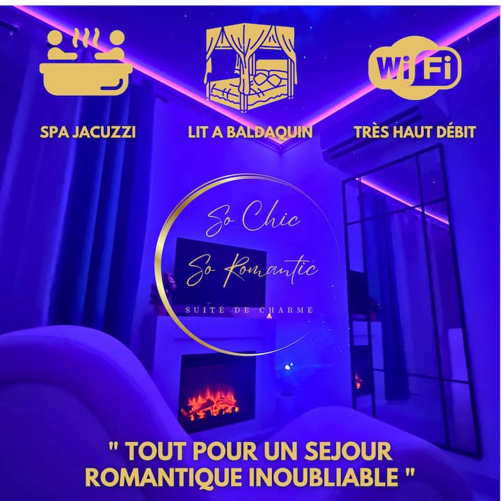 Suite De Charme, Studio, Jacuzzi, Douche Italienne - Bellegarde