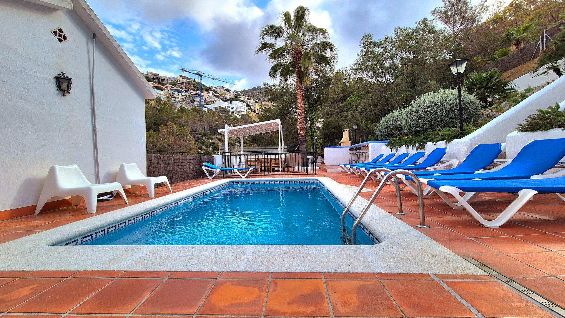 Casa de vacaciones con piscina en Sitges