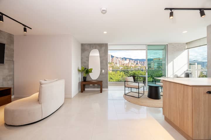 Amazing View, Blux 2 Bd A/c, Provenza, 2 Balconies - Medellín