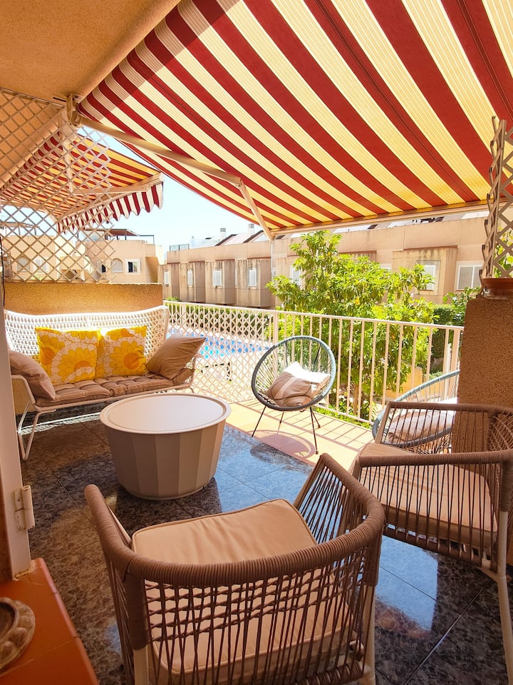 Vivienda Piscina Vistas  Tres Dormitorios Wifi - Puerto de Mazarrón