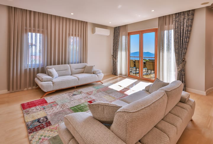 10 Kişilik Merkezde, Lüx, Saunalı "Villa Paradise" - Kaş