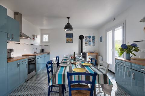 Les 3 paddles - Quiet, 4 bathrooms, beach 300m,  Britany