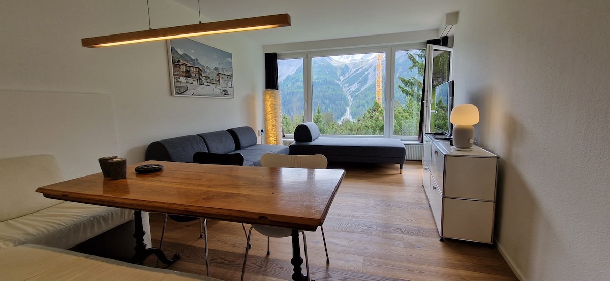 Popular Airbnb listing: Cozy 2-room apartment in Arosa